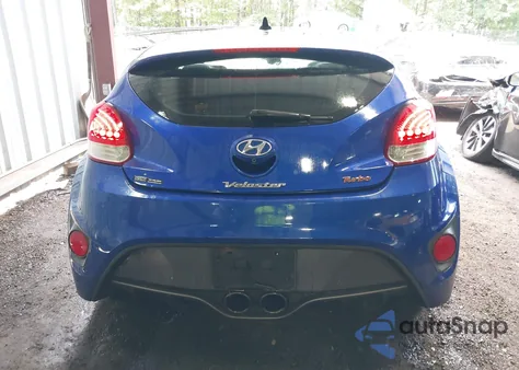 2013 Hyundai Veloster Turbo W/Black z USA, uszkodzony, nr VIN KMHTC6AE2DU106462
